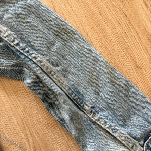 Top shop chainmail cut out patch jean jacket - Picture 4 of 4